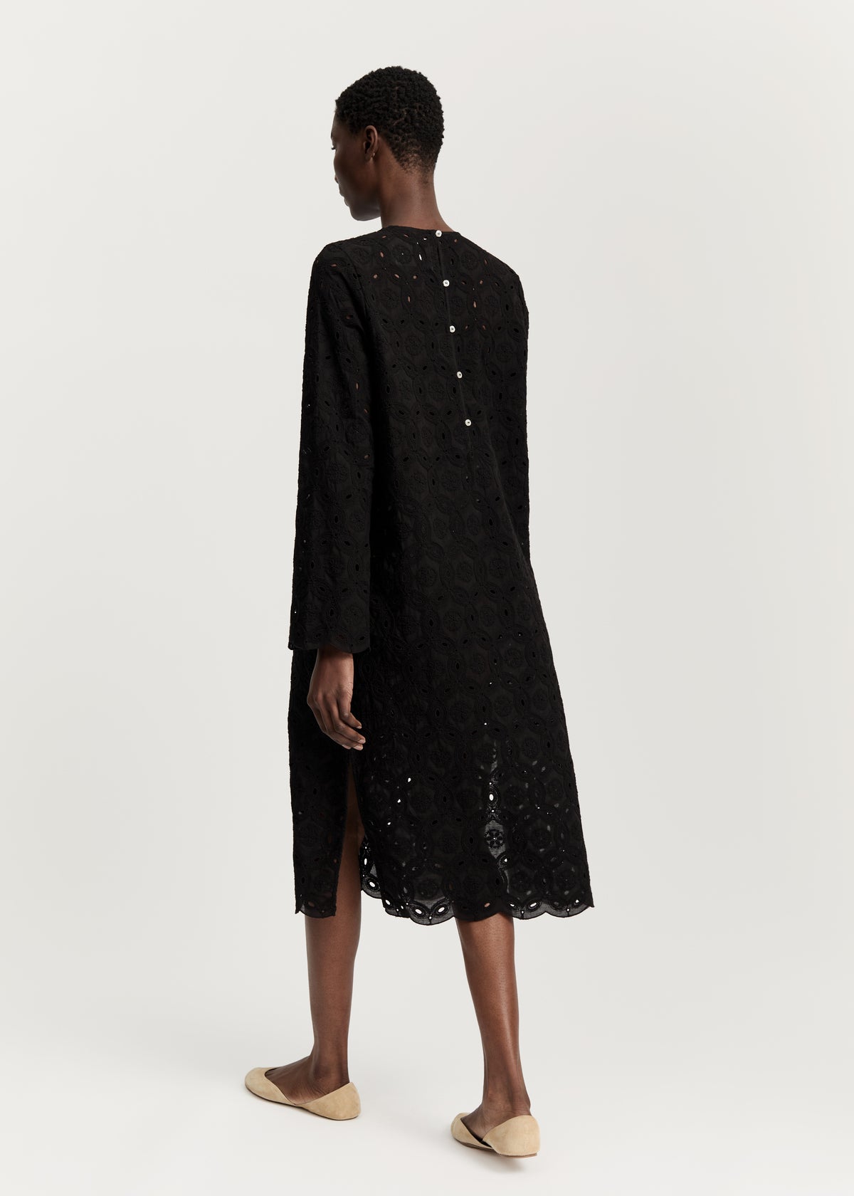 Novia dress embroidery | Black Dress aiayu