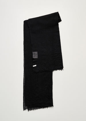 Poon scarf – cashmere | Black Scarf aiayu