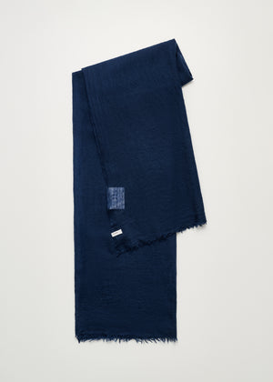 Poon scarf – cashmere | Navy Scarf aiayu