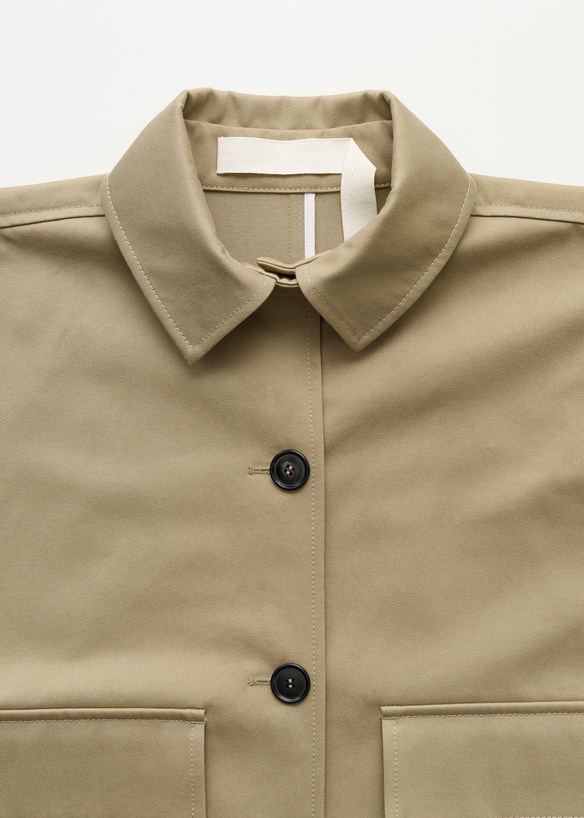 Ritu jacket twill | Classic khaki Jacket aiayu