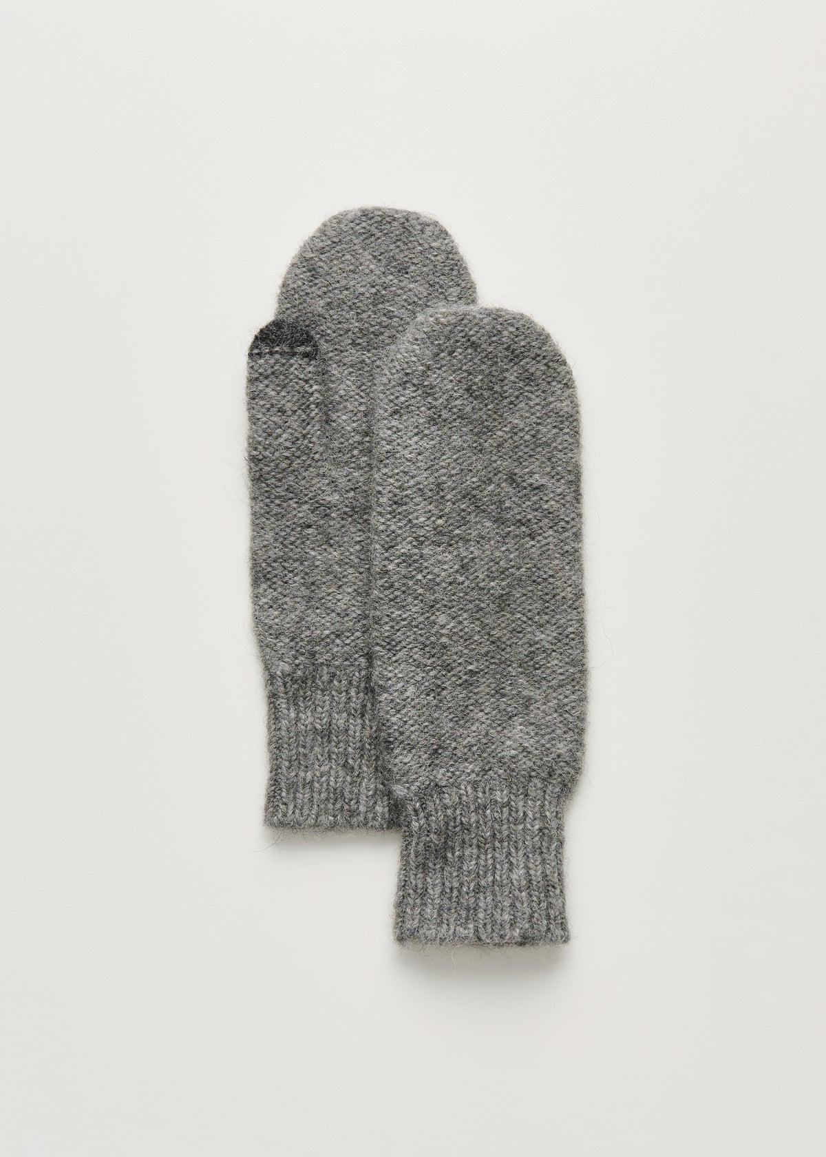 Sadie mittens – llama | Pure light grey Mittens aiayu