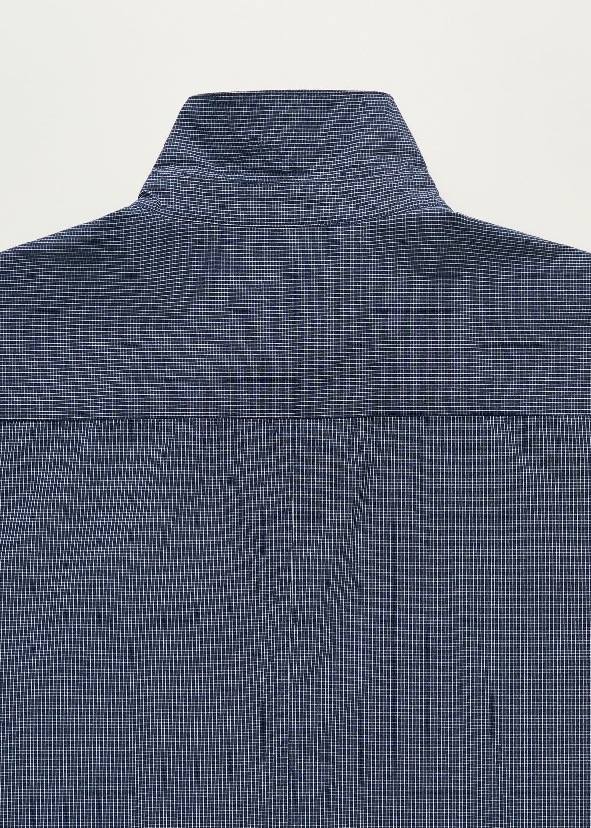 Shirt check | Navy check Shirt Woven aiayu
