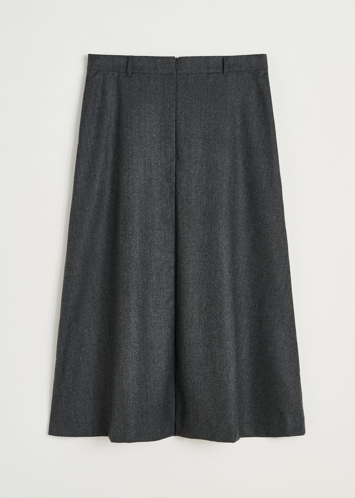 Stella skirt – fine wool | Dark Grey Skirt aiayu