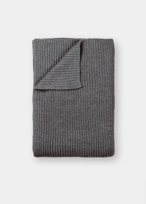 Tito llama wool throw - 130x160 | Stormy Throw aiayu
